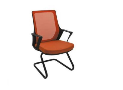 High quality office chair orange desk chair modern textile chair fabric new
